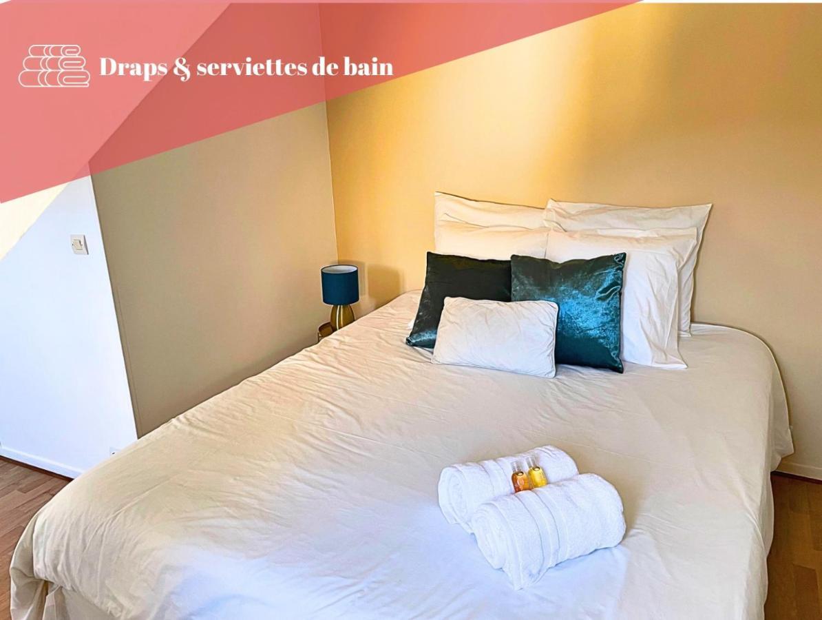 Appart Cosy Renove Avec Ac Hypercentre Nemours Exterior photo